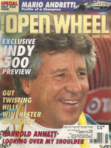 OPEN WHEEL 1993 JUNE - HARROLD ANNETT, MARIO ANDRETTI, WINCHESTER SPEEDWAY